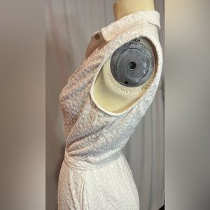 Anne Klein size 10 white Lacey dress